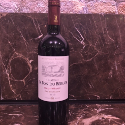 RODE WIJN CHAT. LA FON DU BERGER